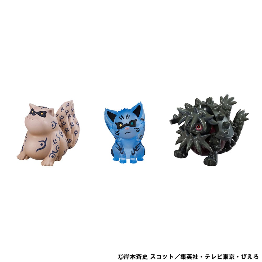 Naruto Shippuden Gaiden G.E.M. Serie PVC Statue Naruto Uzumaki & Biju Set 7 cm Prizefiguren Yokina