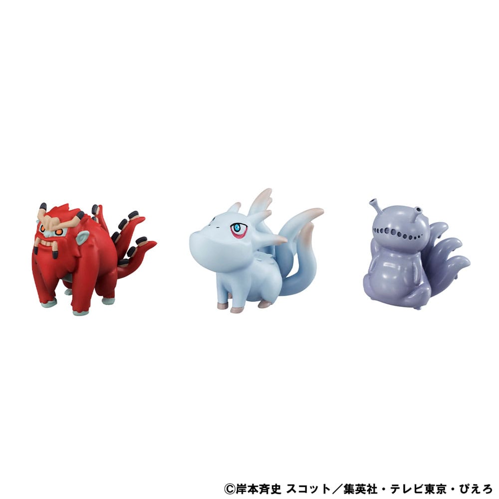 Naruto Shippuden Gaiden G.E.M. Serie PVC Statue Naruto Uzumaki & Biju Set 7 cm Prizefiguren Yokina