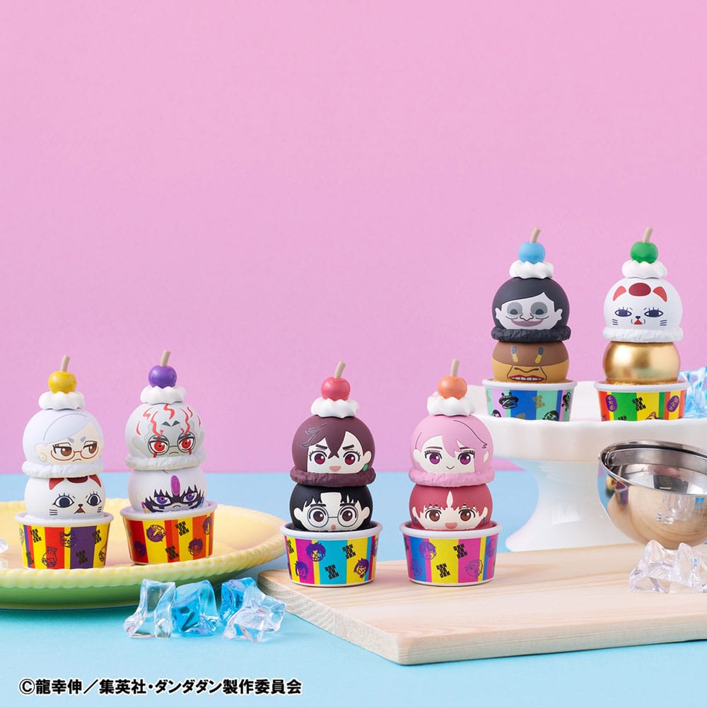 Dandadan Tsumichen Stack up & Change 6 Sammelfiguren (with gift) 8 cm Minifiguren Yokina