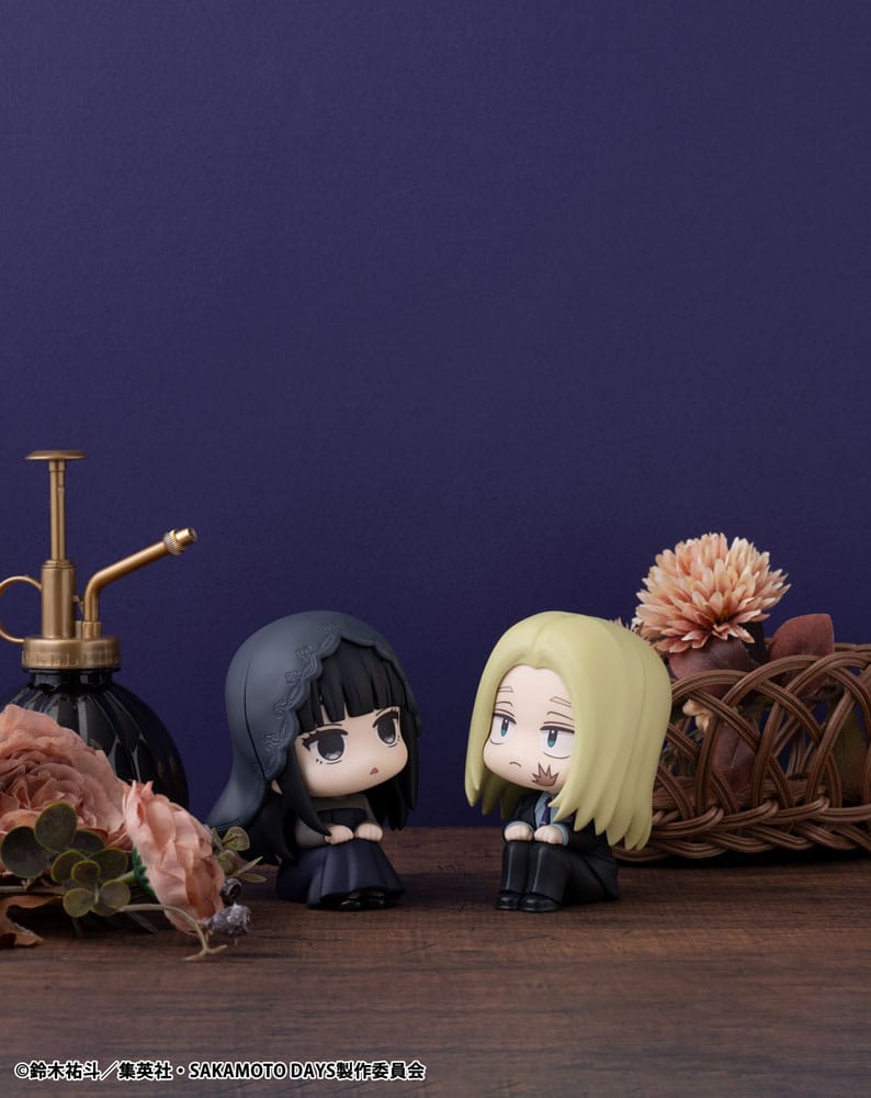 Sakamoto Days Look Up PVC Statue Shishiba & Osaragi Set (with gift) 11 cm Prizefiguren Yokina