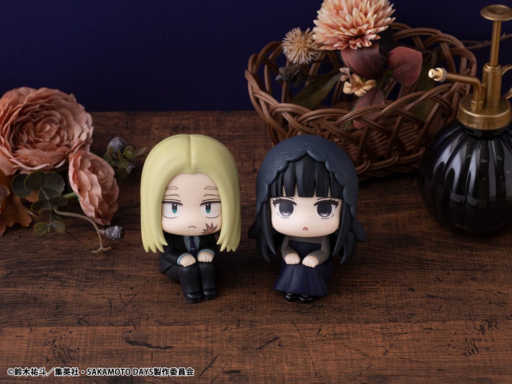 Sakamoto Days Look Up PVC Statue Shishiba & Osaragi Set (with gift) 11 cm Prizefiguren Yokina