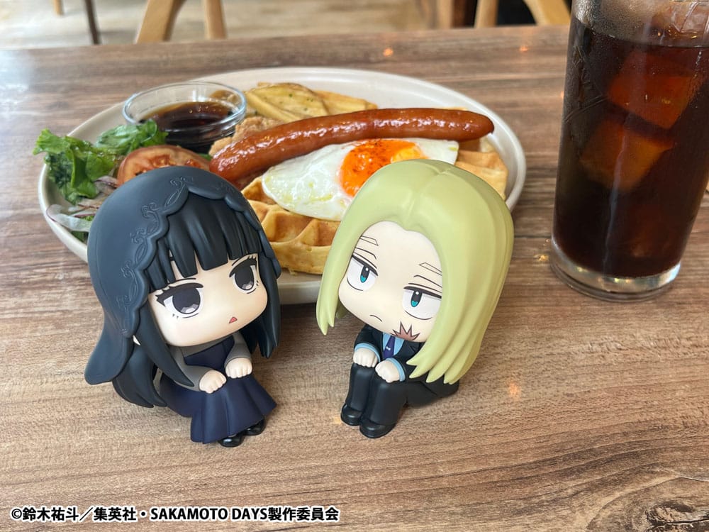 Sakamoto Days Look Up PVC Statue Shishiba & Osaragi Set (with gift) 11 cm Prizefiguren Yokina
