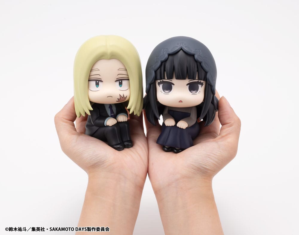 Sakamoto Days Look Up PVC Statue Shishiba & Osaragi Set (with gift) 11 cm Prizefiguren Yokina