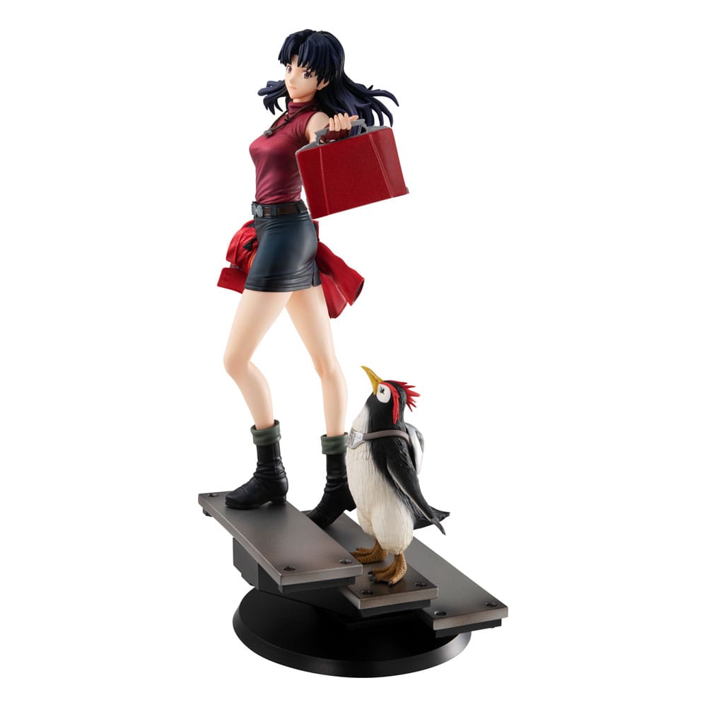 Rebuild of Evangelion Gals PVC Statue Misato Katsuragi & Pen Pen 25 cm Prizefiguren Yokina