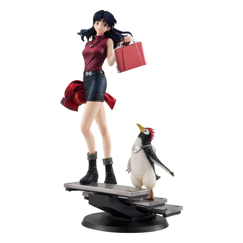 Rebuild of Evangelion Gals PVC Statue Misato Katsuragi & Pen Pen 25 cm Prizefiguren Yokina