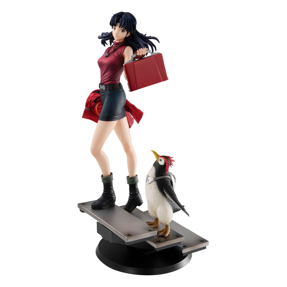 Rebuild of Evangelion Gals PVC Statue Misato Katsuragi & Pen Pen 25 cm Prizefiguren Yokina