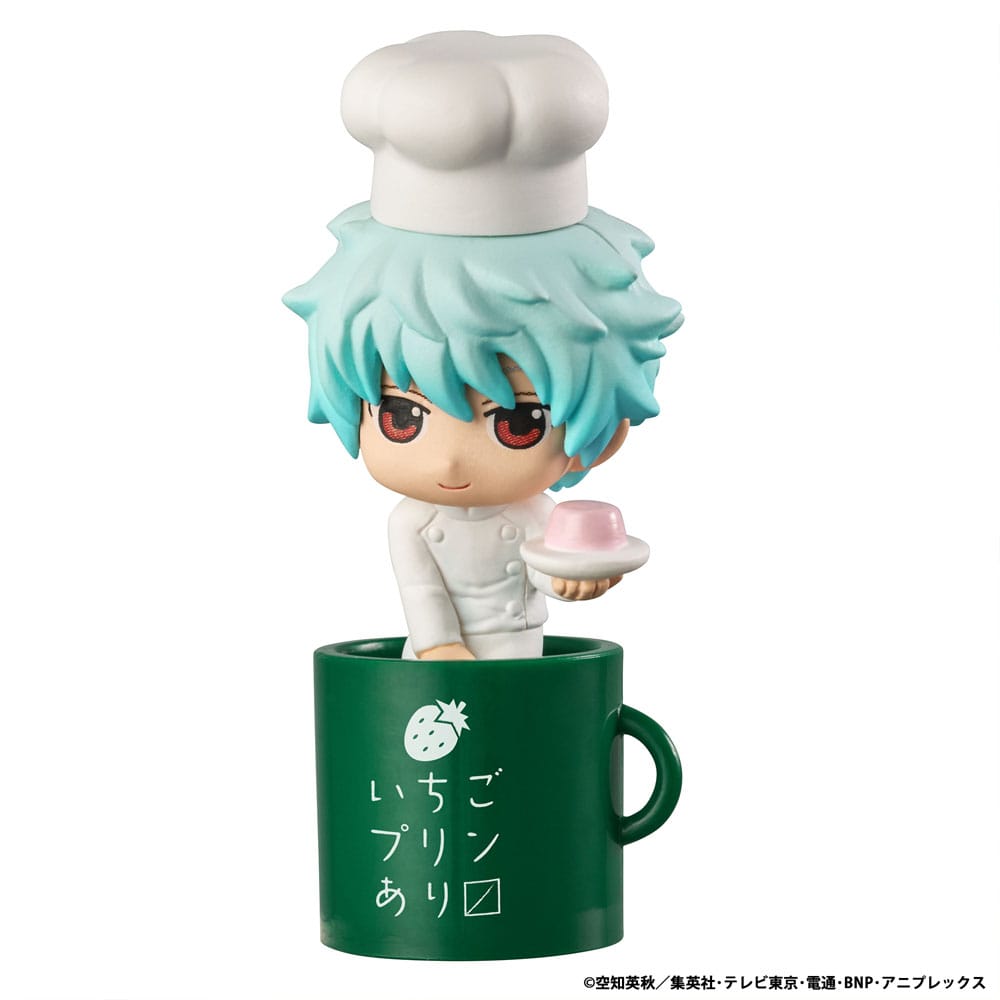 Gintama Ochatomo Series 8 Sammelfiguren Yorozuya Cafe 5 cm Minifiguren Yokina