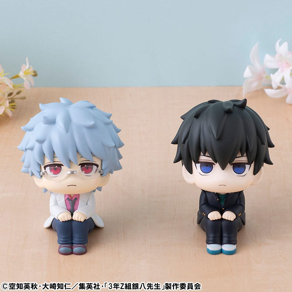 3-Z Ginpachi Sensei Gintama Look Up PVC Statue Ginpachi Sakata & Toshiro Hijikata Set (with gift) 11 cm Prizefiguren Yokina