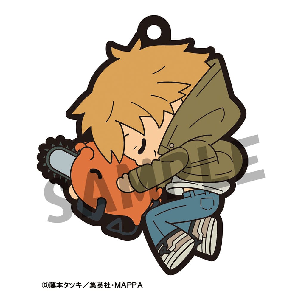 Chainsaw Man Rubber Mascot Buddycolle 6 Gummi-Anhänger 6 cm Schlüsselanhänger Yokina