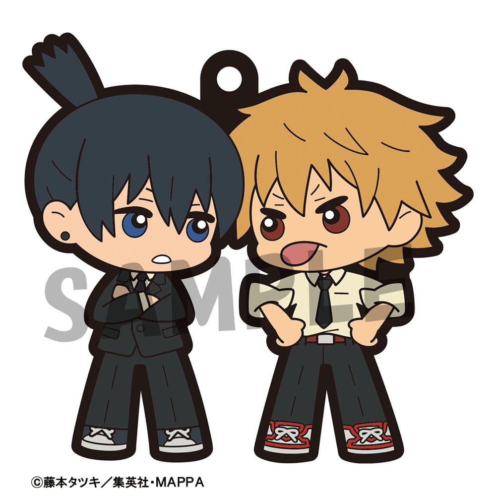Chainsaw Man Rubber Mascot Buddycolle 6 Gummi-Anhänger 6 cm Schlüsselanhänger Yokina