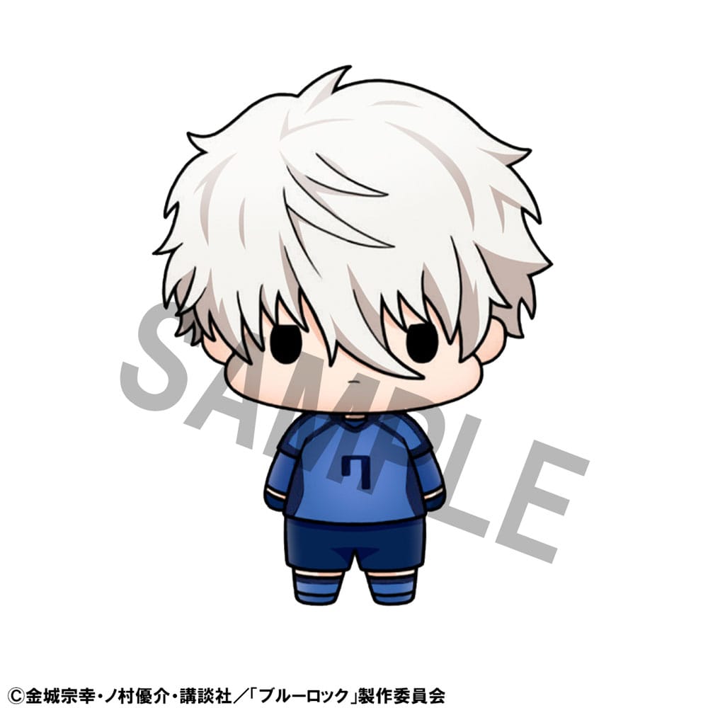 Blue Lock Chokorin Mascot Series Sammelfiguren 6er-Pack Vol. 2 5 cm Minifiguren Yokina