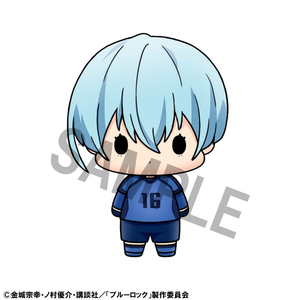Blue Lock Chokorin Mascot Series Sammelfiguren 6er-Pack Vol. 2 5 cm Minifiguren Yokina