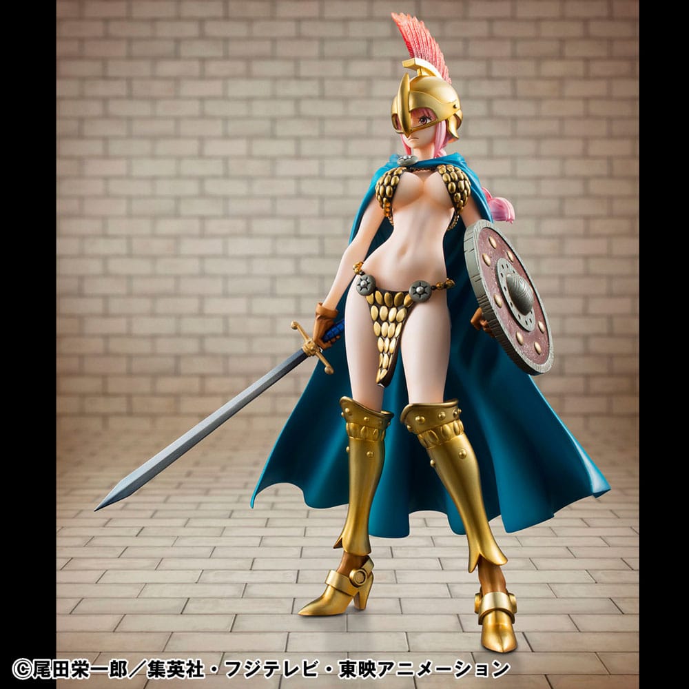 One Piece P.O.P PVC Statue Gladiator Rebecca Sailing Again Super Limited Reprint Ver. 22 cm Prizefiguren Yokina