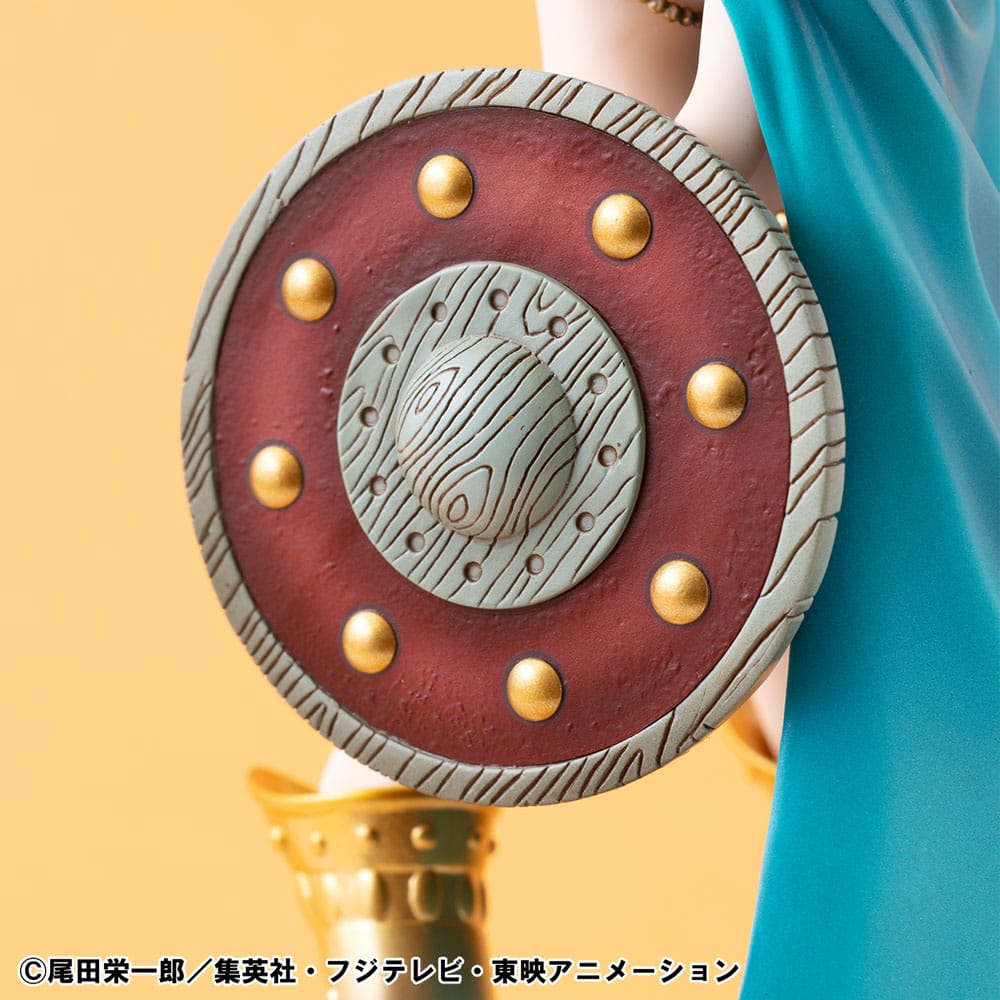 One Piece P.O.P PVC Statue Gladiator Rebecca Sailing Again Super Limited Reprint Ver. 22 cm Prizefiguren Yokina