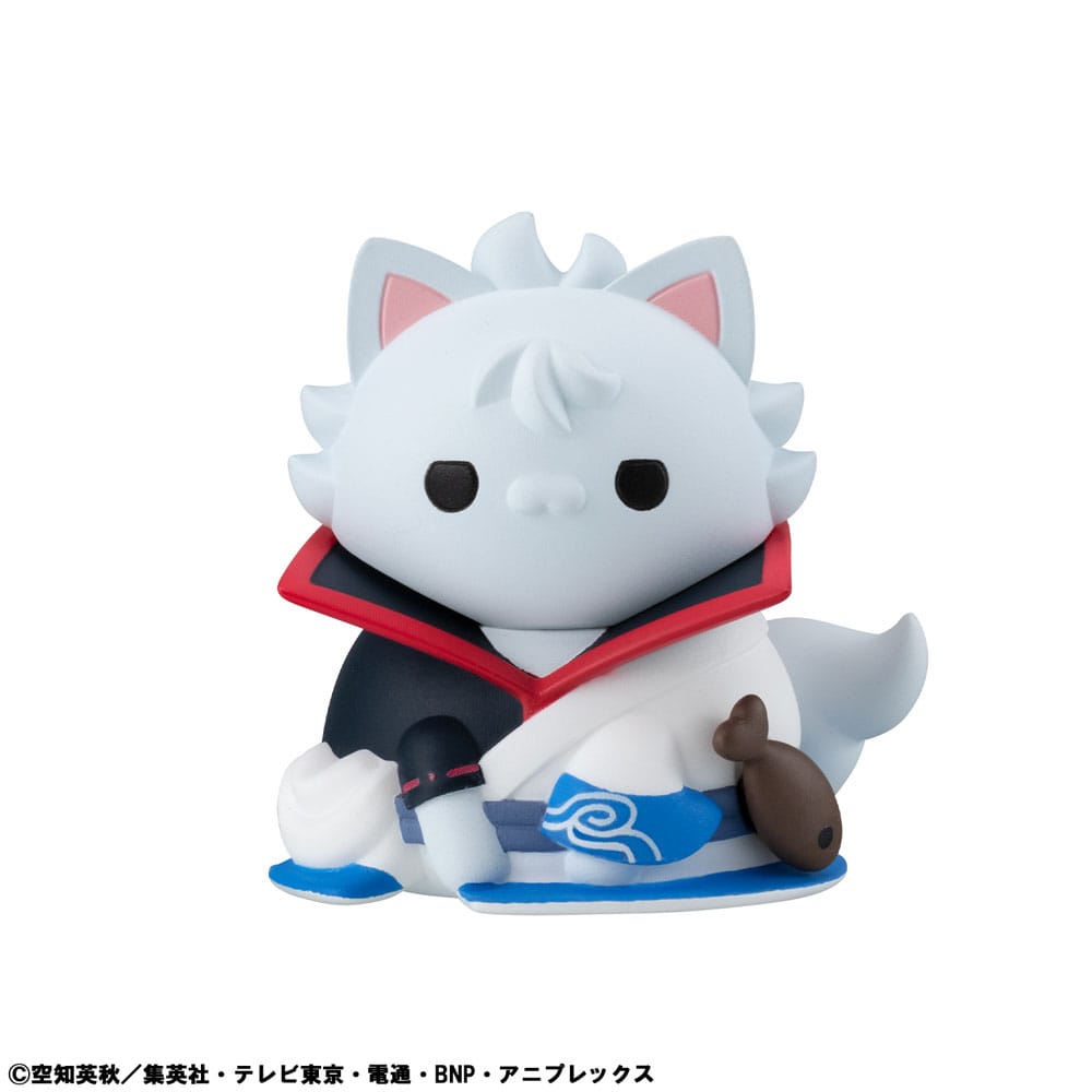 Gintama Mega Cat Project Nyantama Go Meow-Meow Edition! 8 Sammelfiguren 3 cm Minifiguren Yokina
