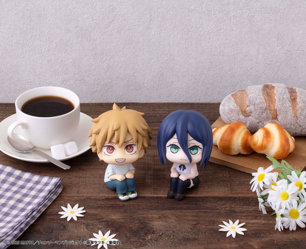 Chainsaw Man The Movie: Reze Arc Look Up PVC Statuen Denji & Reze Set (with gift) 11 cm Prizefiguren Yokina