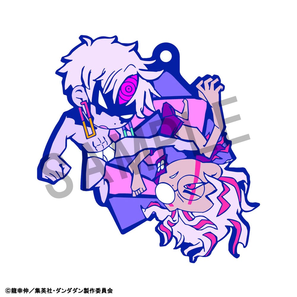 Dandadan Rubber Mascot Buddycolle 6 Gummi-Anhänger Vol. 2 Blind Box 7 cm Schlüsselanhänger Yokina