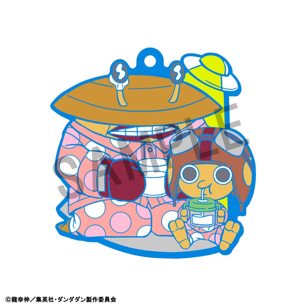 Dandadan Rubber Mascot Buddycolle 6 Gummi-Anhänger Vol. 2 Blind Box 7 cm Schlüsselanhänger Yokina