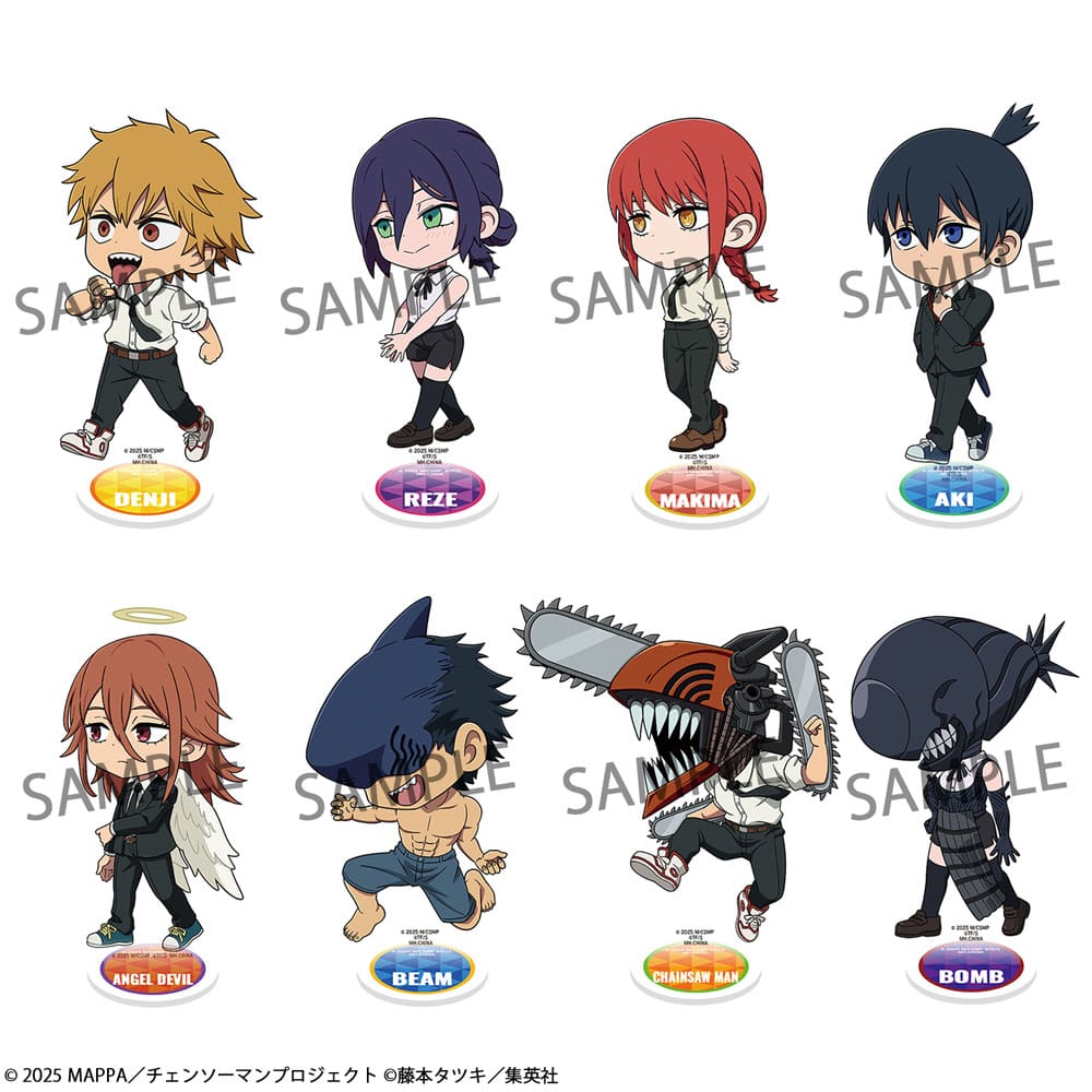 Chainsaw Man The Movie: Reze Arc 8 TokoToko Acryl Figuren Blind Box 9 cm Acryl Stand Yokina