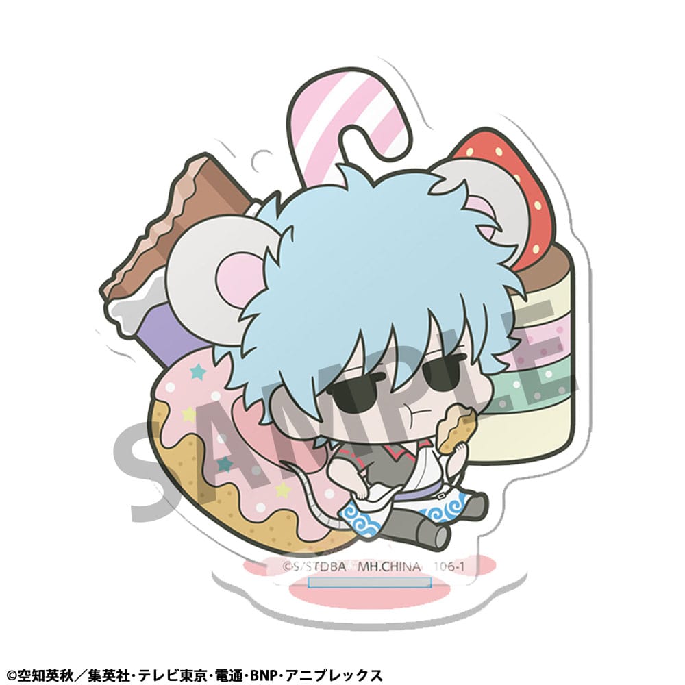 Gintama 6 Acryl Figuren Prince Hata & Animal Paradise 6 cm Acryl Stand Yokina