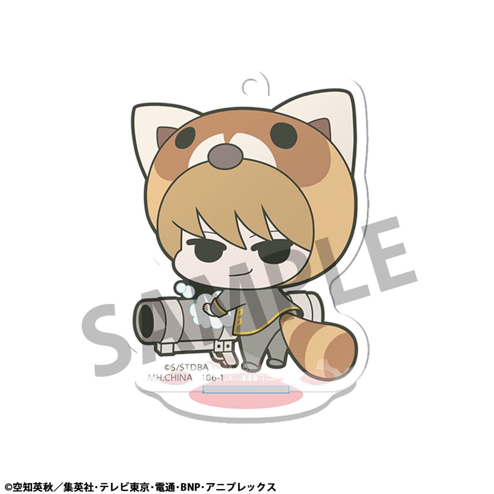 Gintama 6 Acryl Figuren Prince Hata & Animal Paradise 6 cm Acryl Stand Yokina