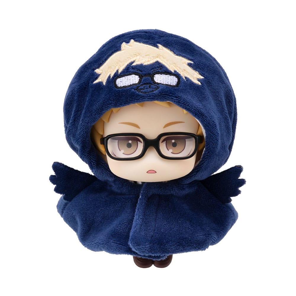 Haikyu!! Look Up Cape Zubehör-Set für Look Up PVC Statuen Tsuki Crow 12 cm Figurenzubehör Yokina