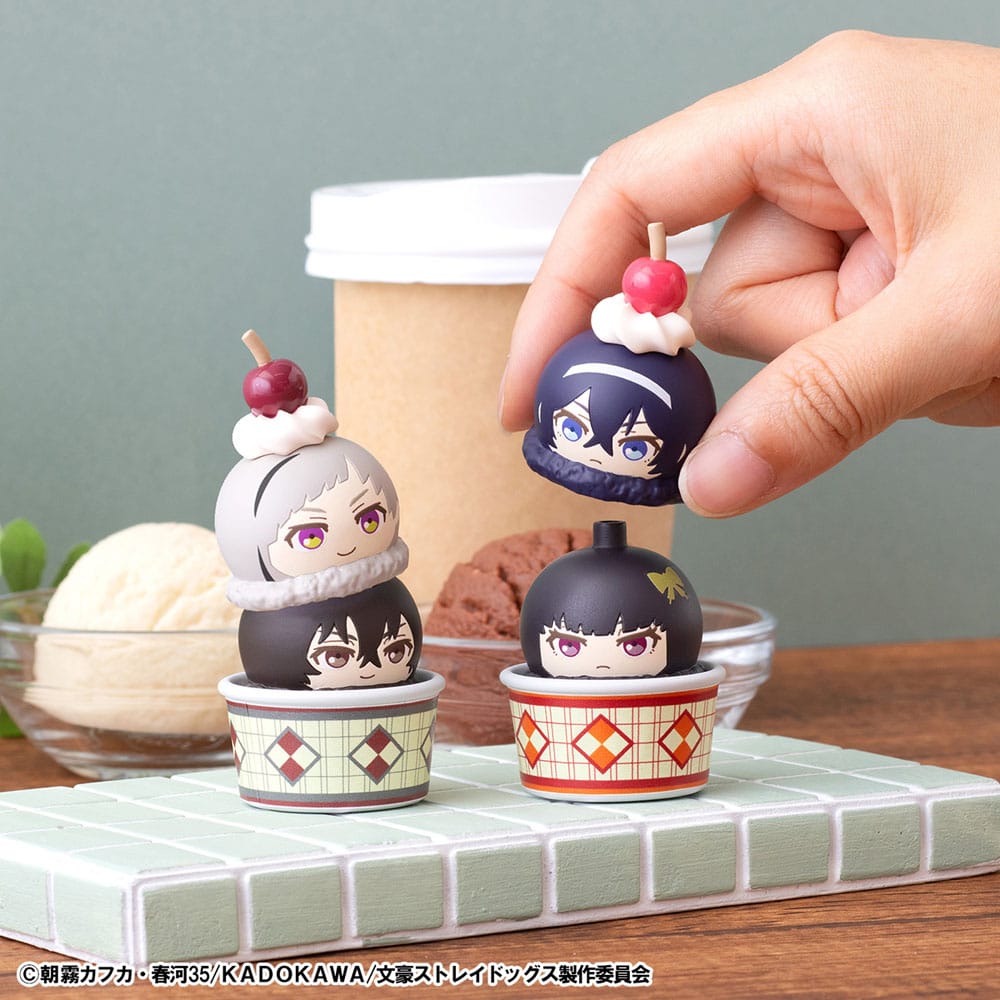 Bungo Stray Dogs Tsumichen Stack up & Change 6 Sammelfiguren 8 cm Minifiguren Yokina
