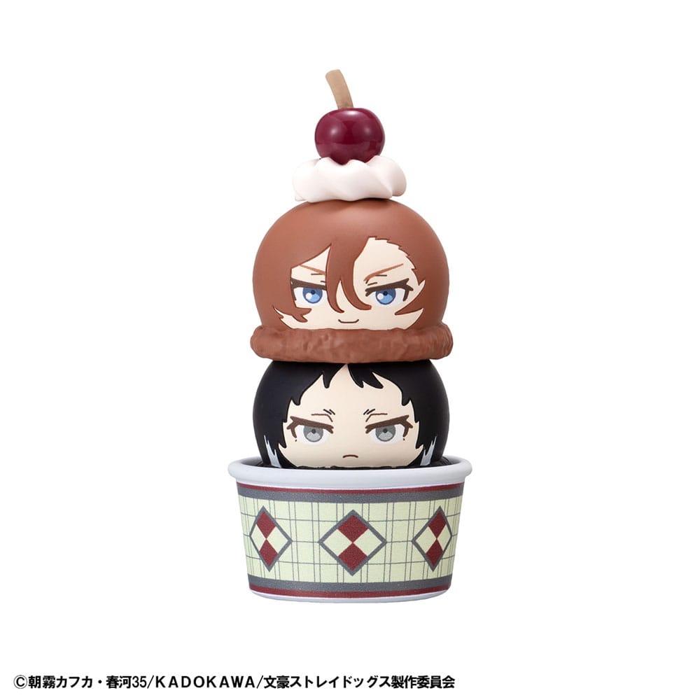 Bungo Stray Dogs Tsumichen Stack up & Change Sammelfiguren 6er-Pack 8 cm (with gift) Minifiguren Yokina