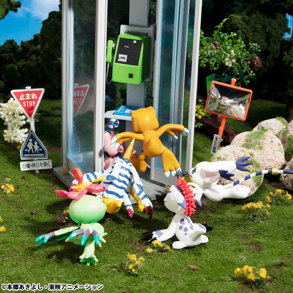 Digimon Adventure Digicolle! Series 8 Mix Sammelfiguren 5 cm Minifiguren Yokina