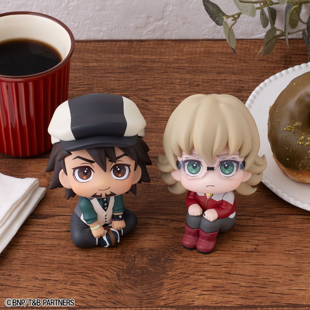 Tiger & Bunny Look Up PVC Statuen Kaburagi T Kotetsu & Barnaby Brooks Jr. Set (with gift) 11 cm Prizefiguren Yokina