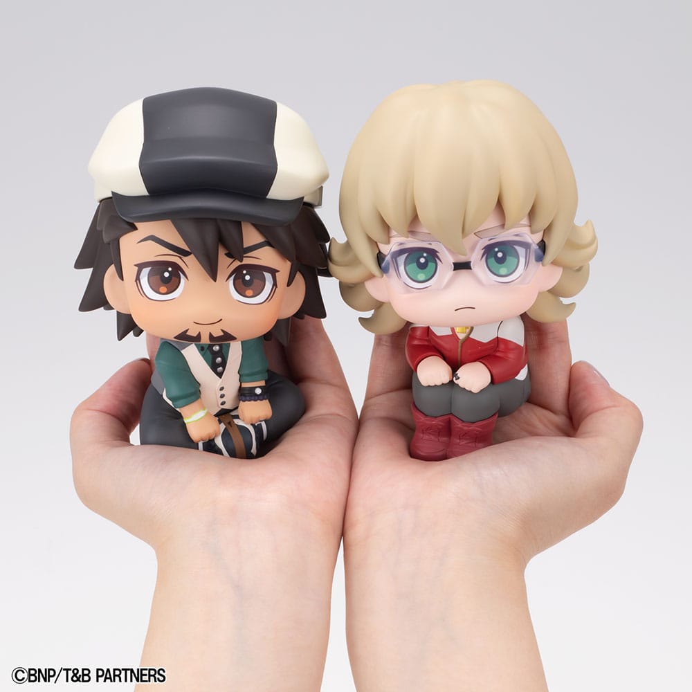 Tiger & Bunny Look Up PVC Statuen Kaburagi T Kotetsu & Barnaby Brooks Jr. Set (with gift) 11 cm Prizefiguren Yokina