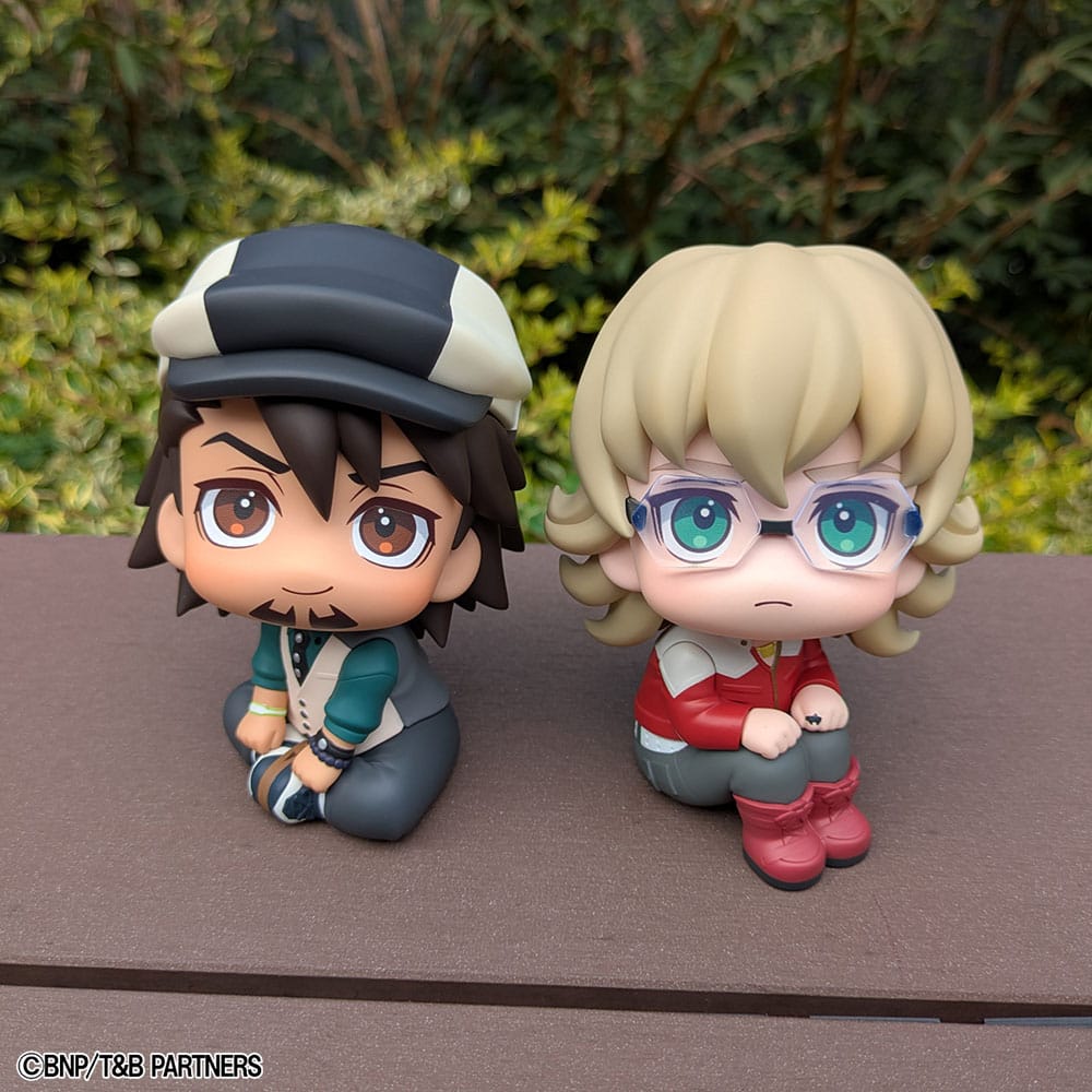 Tiger & Bunny Look Up PVC Statuen Kaburagi T Kotetsu & Barnaby Brooks Jr. Set (with gift) 11 cm Prizefiguren Yokina