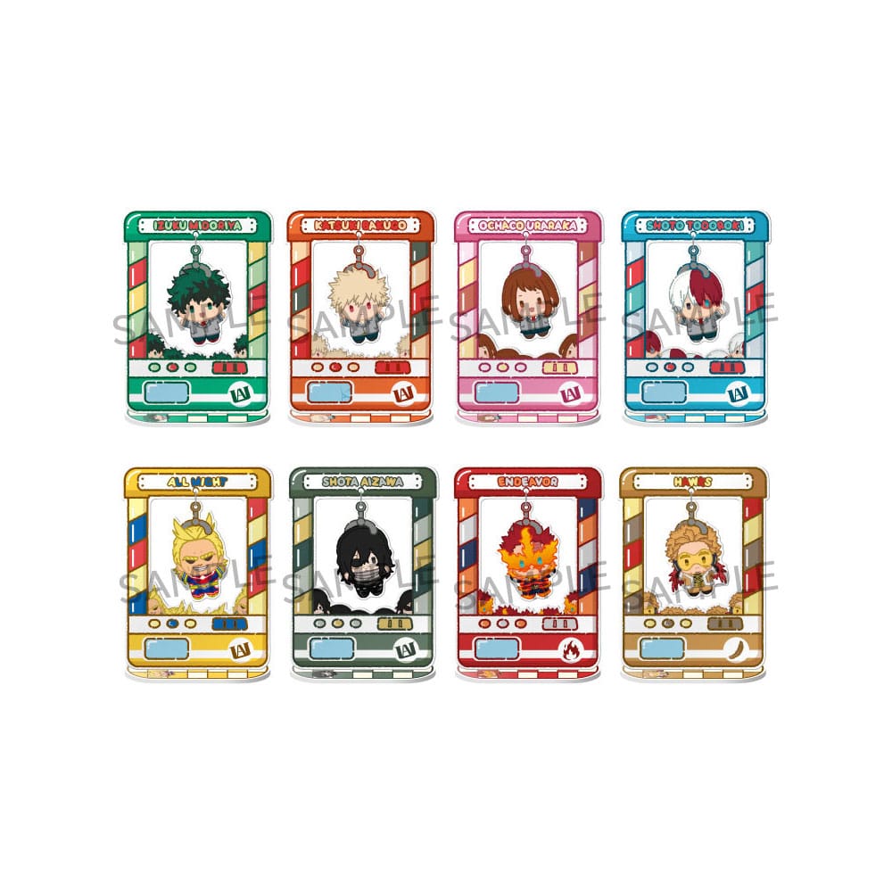 My Hero Academia 8 Acryl Figuren Chara Catcher Blind Box 9 cm Acryl Stand Yokina