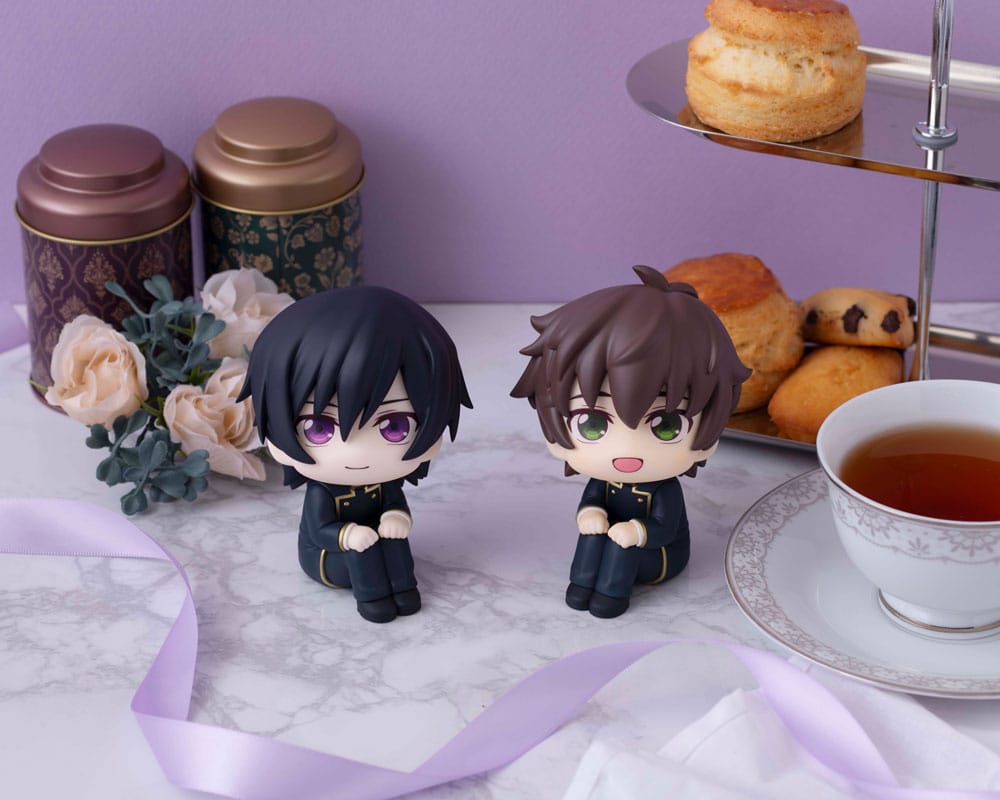 Code Geass Lelouch of the Rebellion Look Up PVC Statuen Lelouch Lamperouge & Suzaku Kururugi Set (with gift) 11 cm Prizefiguren Yokina