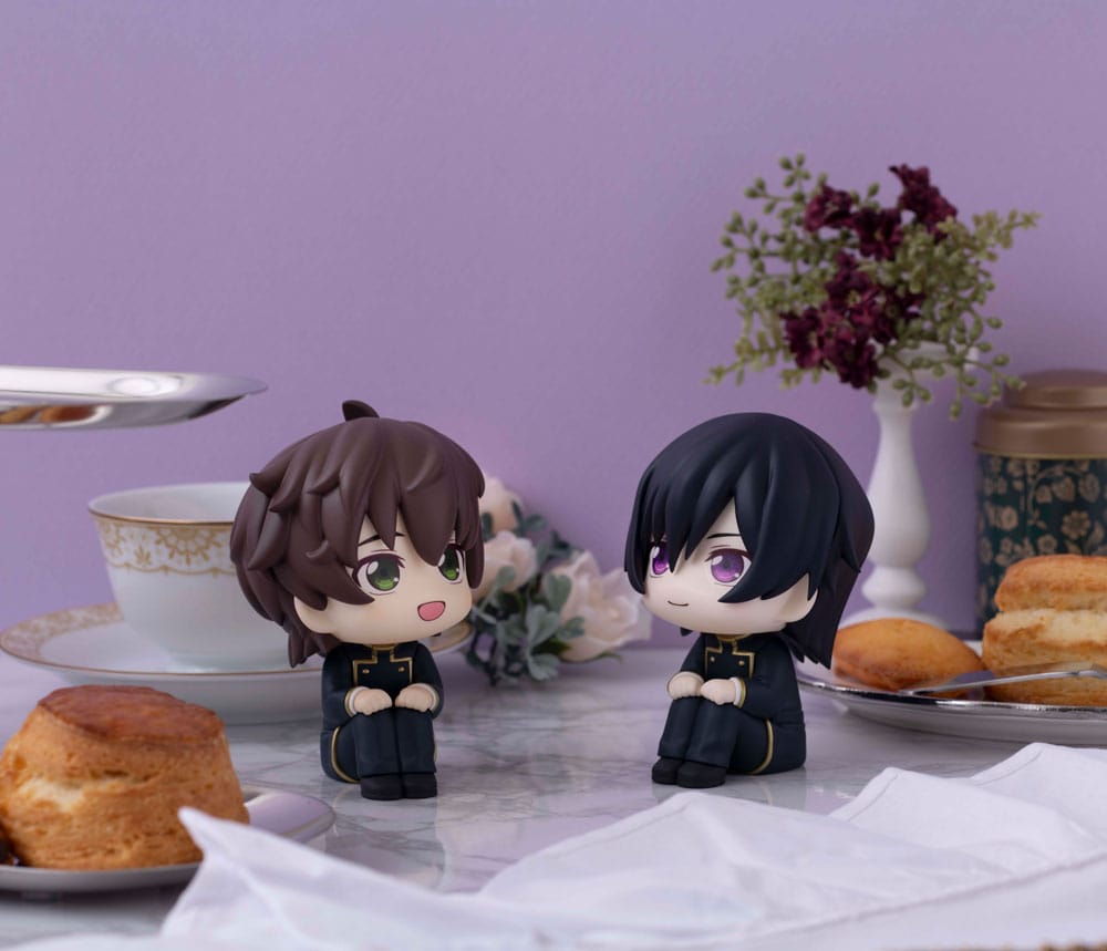 Code Geass Lelouch of the Rebellion Look Up PVC Statuen Lelouch Lamperouge & Suzaku Kururugi Set (with gift) 11 cm Prizefiguren Yokina