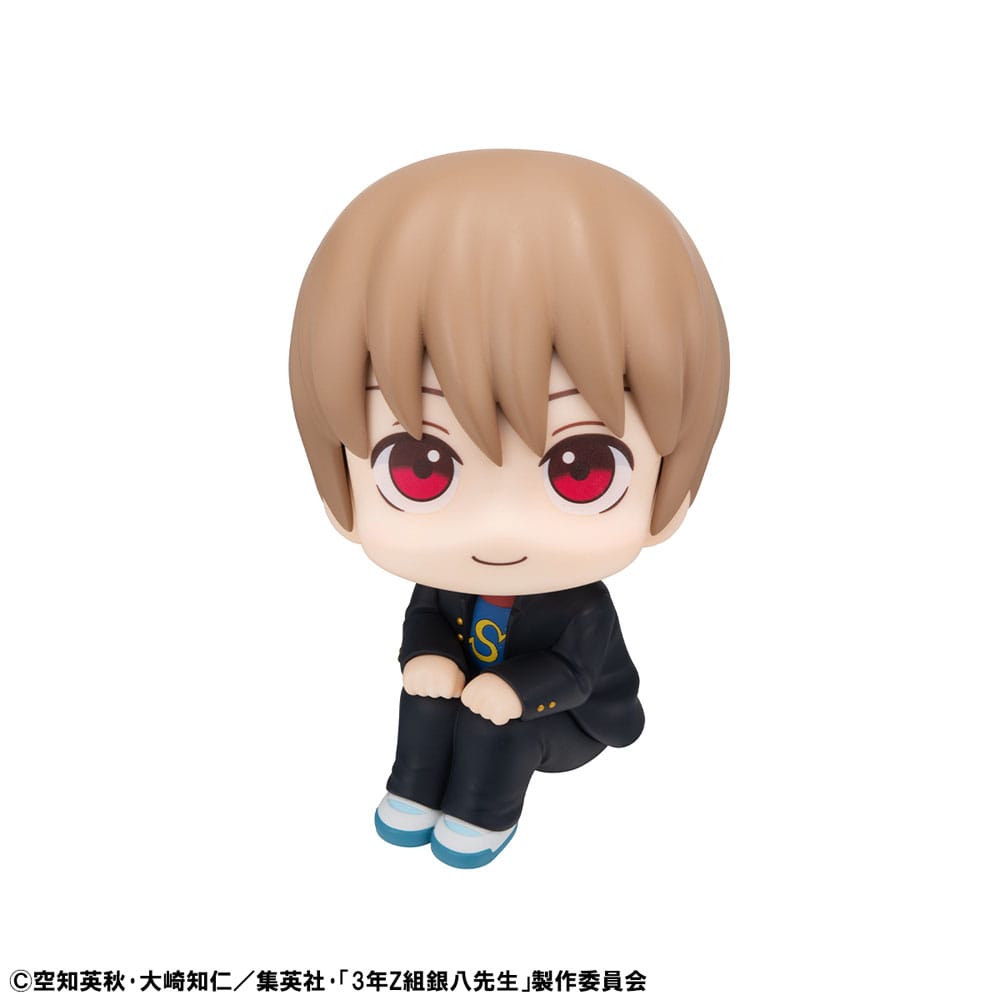 Mr. Ginpachi´s Zany Class/ Gintama Look Up PVC Statuen Kagura & Sogo Okita (with gift) 11 cm Prizefiguren Yokina