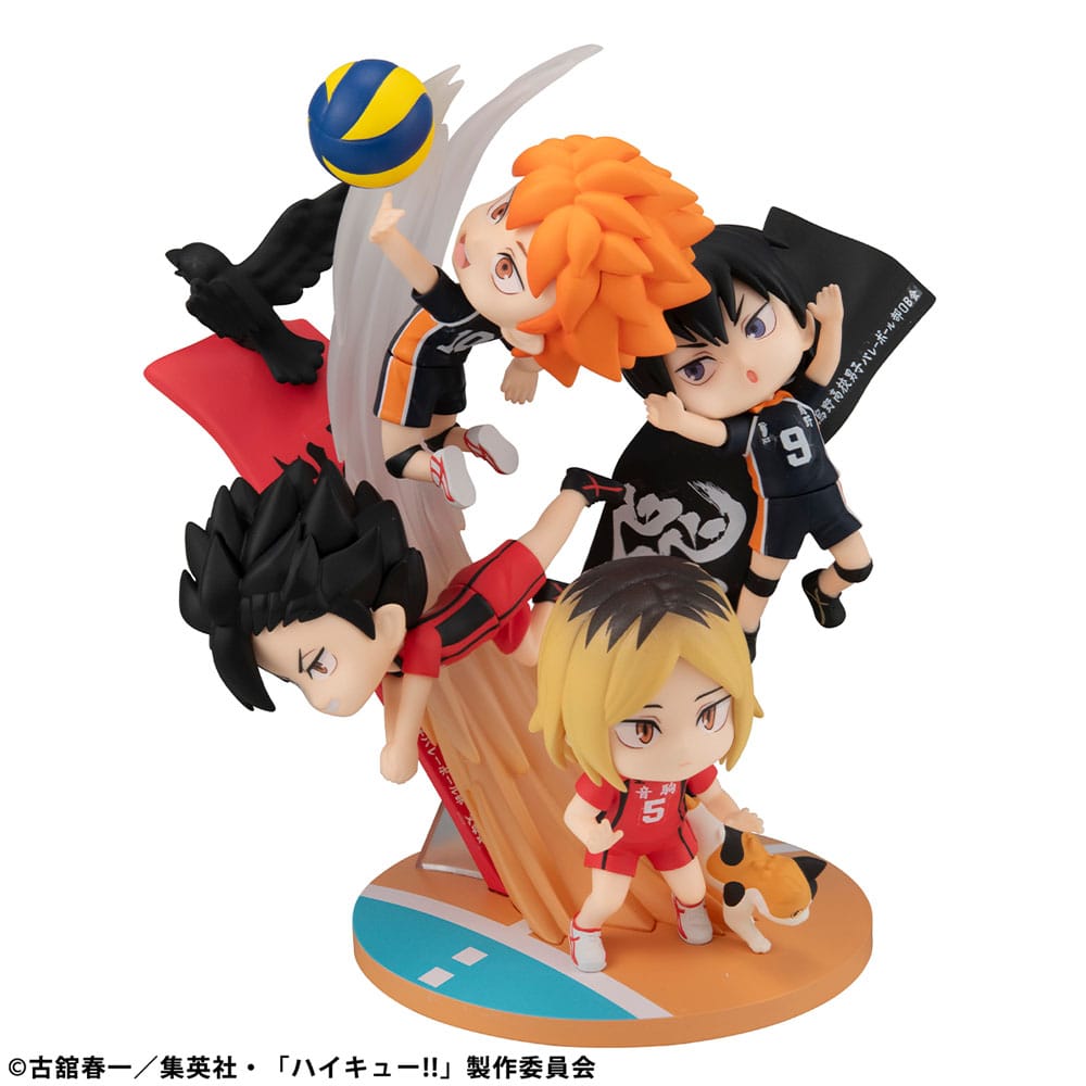Haikyu!! FigUnity PVC Mini-Statue 16 cm Prizefiguren Yokina