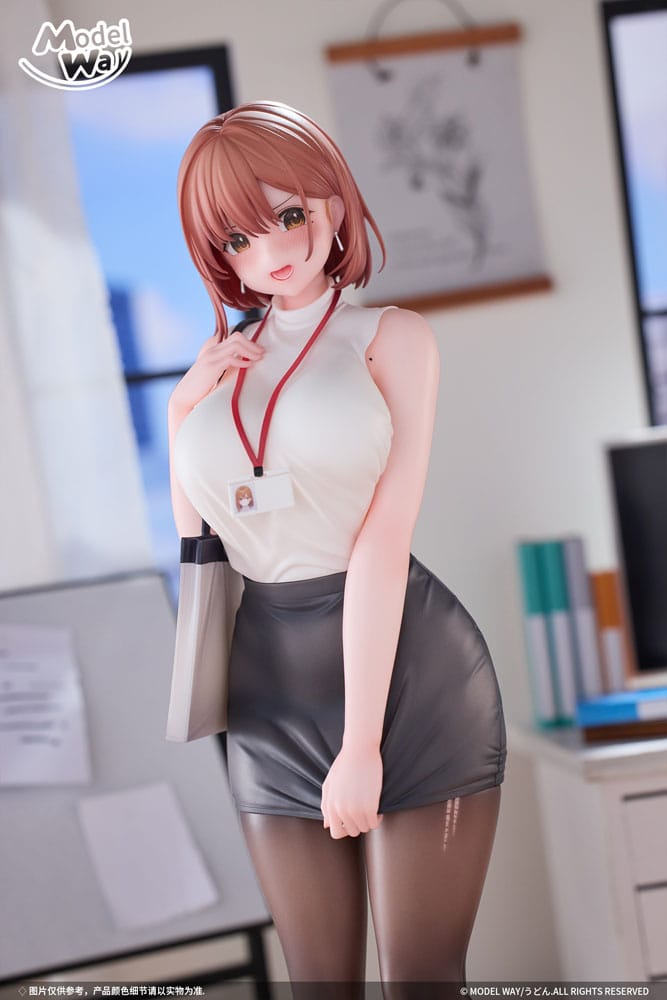 Original Character PVC Statue 1/6 OL-chan Illustration by Udon. 28 cm Scalefiguren Yokina