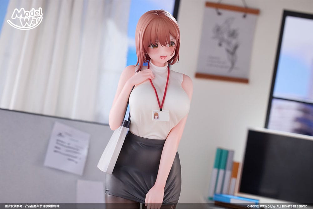 Original Character PVC Statue 1/6 OL-chan Illustration by Udon. 28 cm Scalefiguren Yokina