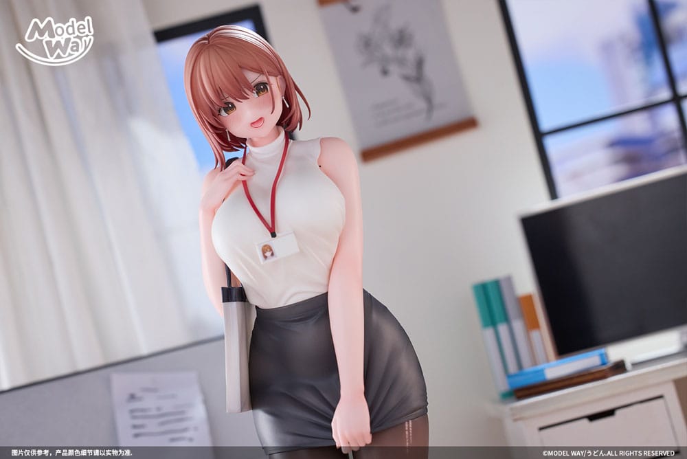 Original Character PVC Statue 1/6 OL-chan Illustration by Udon. 28 cm Scalefiguren Yokina