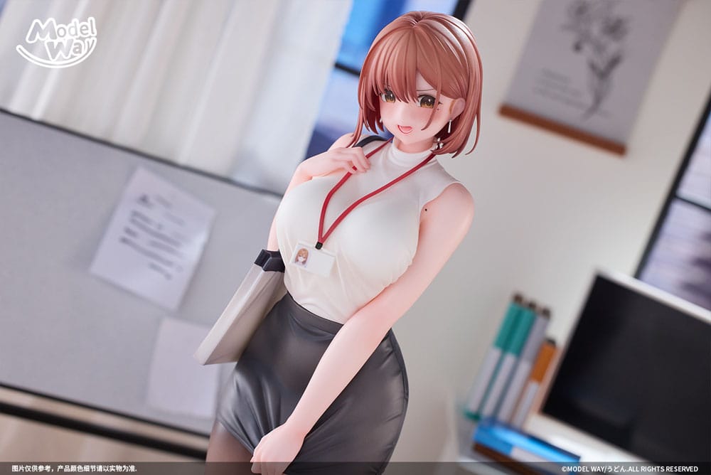 Original Character PVC Statue 1/6 OL-chan Illustration by Udon. 28 cm Scalefiguren Yokina