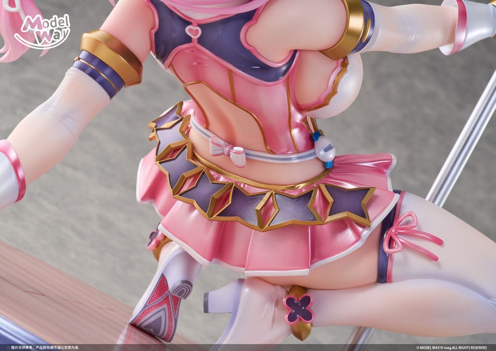 Pet angel cheerly pink PVC Statue 1/4 Momoka Sakuraba 31 cm Scalefiguren Yokina