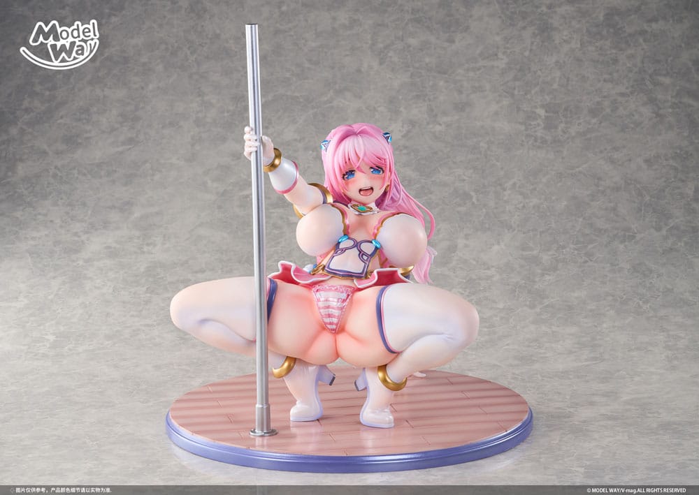 Pet angel cheerly pink PVC Statue 1/4 Momoka Sakuraba 31 cm Scalefiguren Yokina