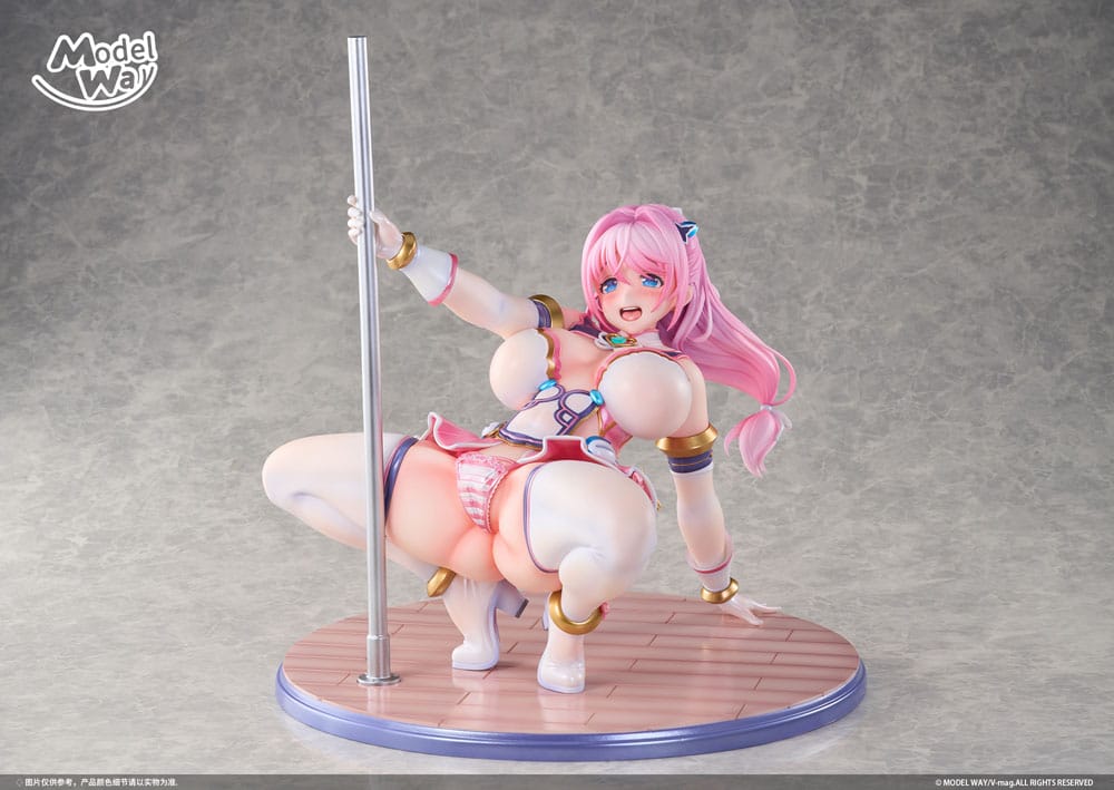 Pet angel cheerly pink PVC Statue 1/4 Momoka Sakuraba 31 cm Scalefiguren Yokina