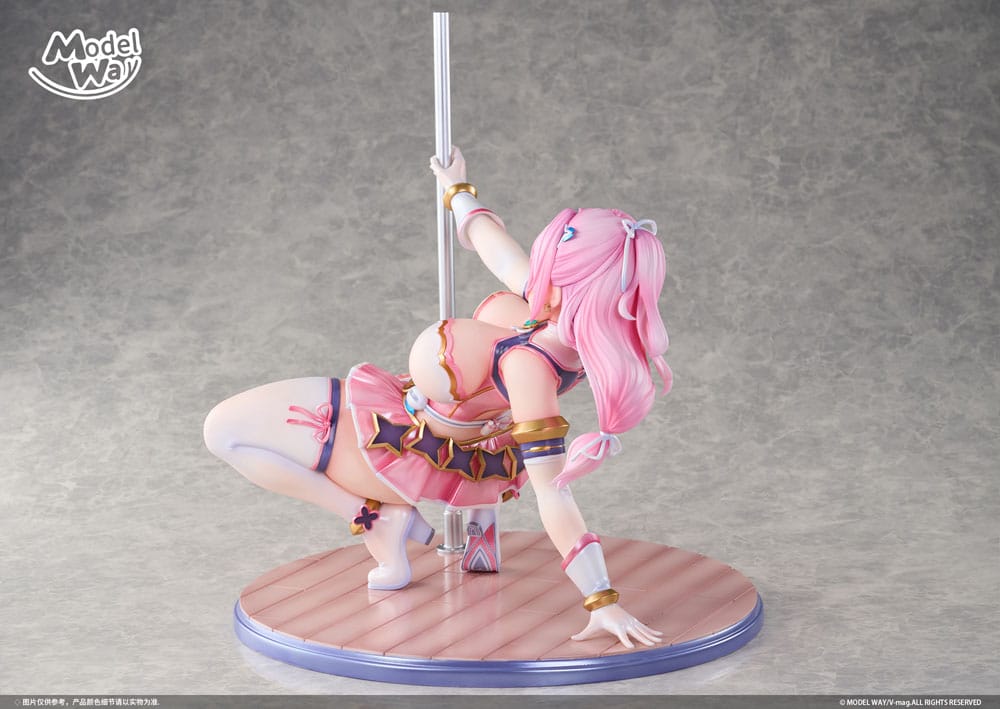 Pet angel cheerly pink PVC Statue 1/4 Momoka Sakuraba 31 cm Scalefiguren Yokina