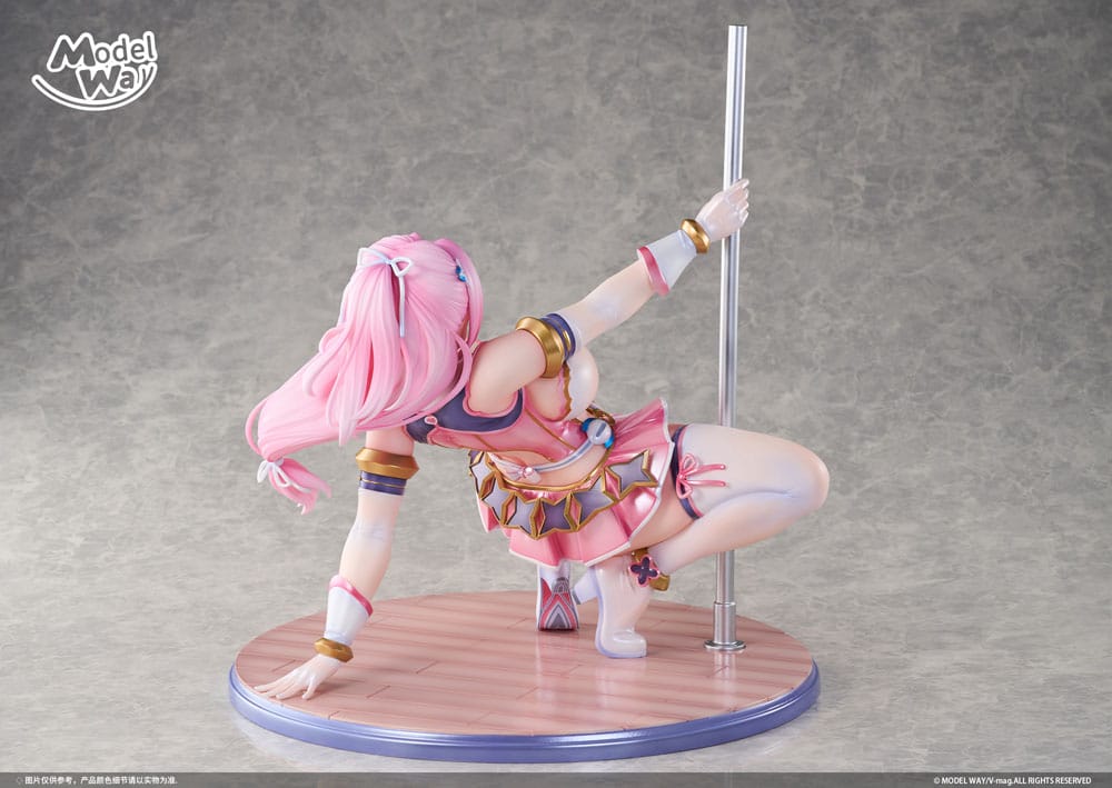 Pet angel cheerly pink PVC Statue 1/4 Momoka Sakuraba 31 cm Scalefiguren Yokina