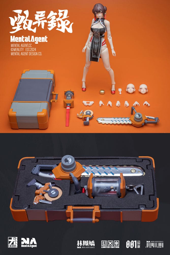 Original Character Actionfigur 1/10 Zhen Yi Lu Lin Fengjiao 18 cm Figmas Yokina
