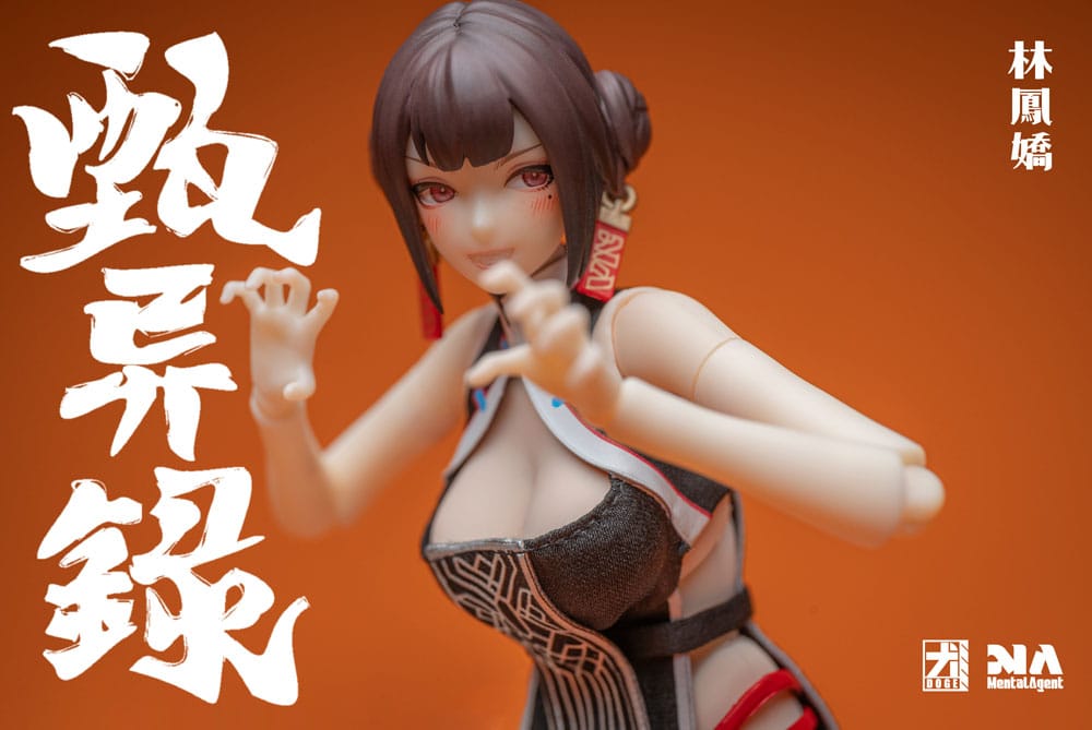 Original Character Actionfigur 1/10 Zhen Yi Lu Lin Fengjiao 18 cm Figmas Yokina