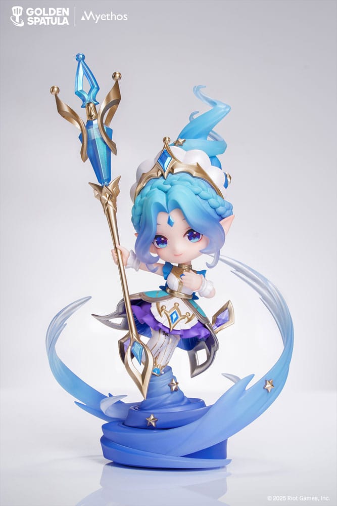Golden Spatula PVC Statue Prestige Perfume Gem Chibi Janna Figure 17 cm Prizefiguren Yokina