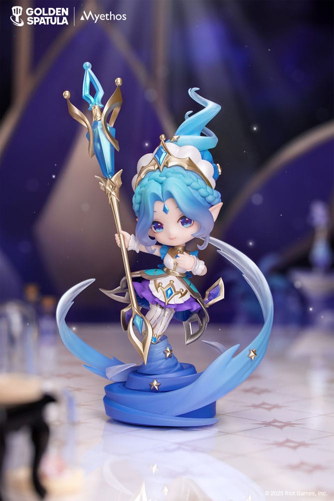 Golden Spatula PVC Statue Prestige Perfume Gem Chibi Janna Figure 17 cm Prizefiguren Yokina